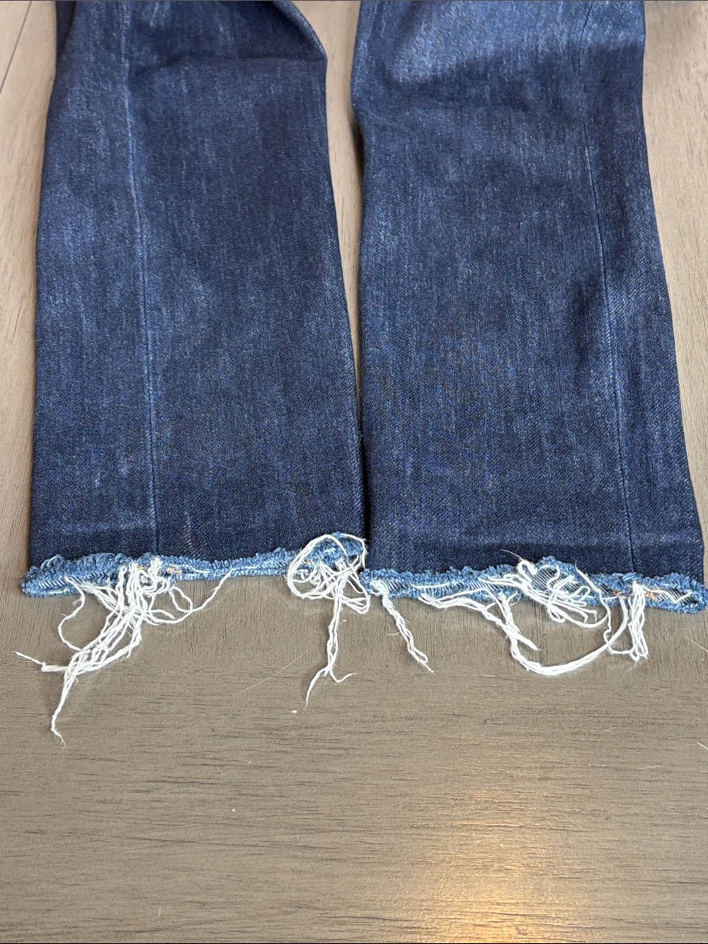 π Banana Republic Straight Leg Jeans Womenβs 26P Dark Wash Stretch Denim π - Picture 10 of 12